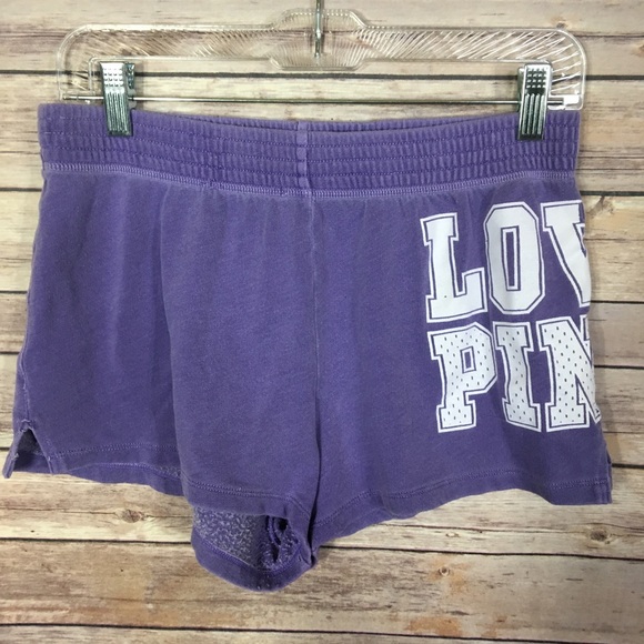 PINK Victoria's Secret Pants - PINK Victoria's Secret Gym Shorts Size M Medium